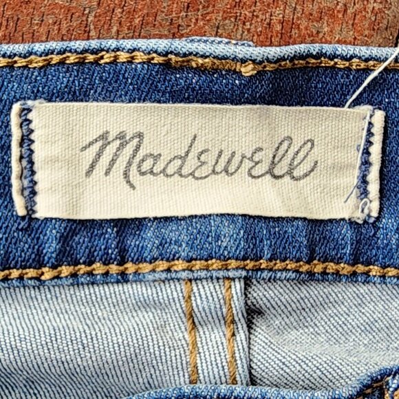 Madewell 9" High-Rise Button Fly Skinny Jeans Size 26 - Picture 7 of 16